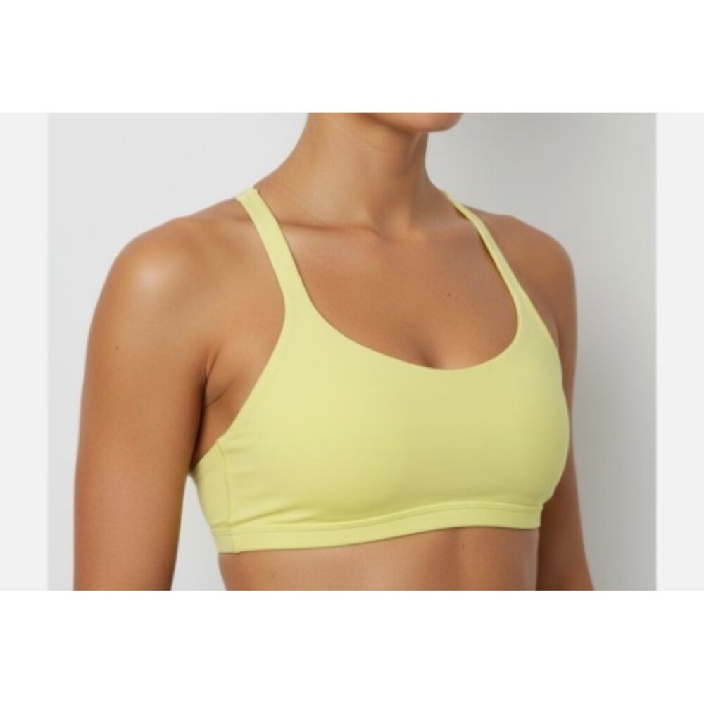 Lululemon Women’s Energy Longline Bra Size 6 NWT Chartreuse